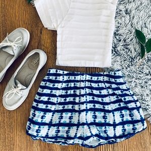 Charlotte Russe Tie-Dye Flowy Shorts